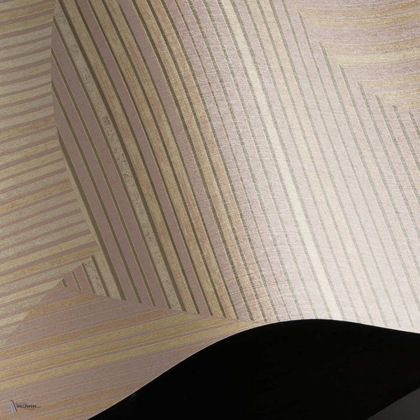 Lost In The Echo wallpaper Linen Textile wallpaper in T11103 by Tuskara