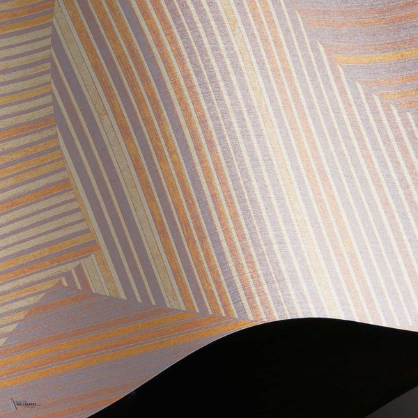 Lost In The Echo wallpaper Linen Textile wallpaper in T11104 by Tuskara