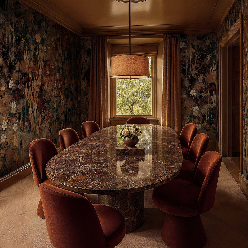 Midnight Gilt Tapete in T11049 von Tuskara — Interieur