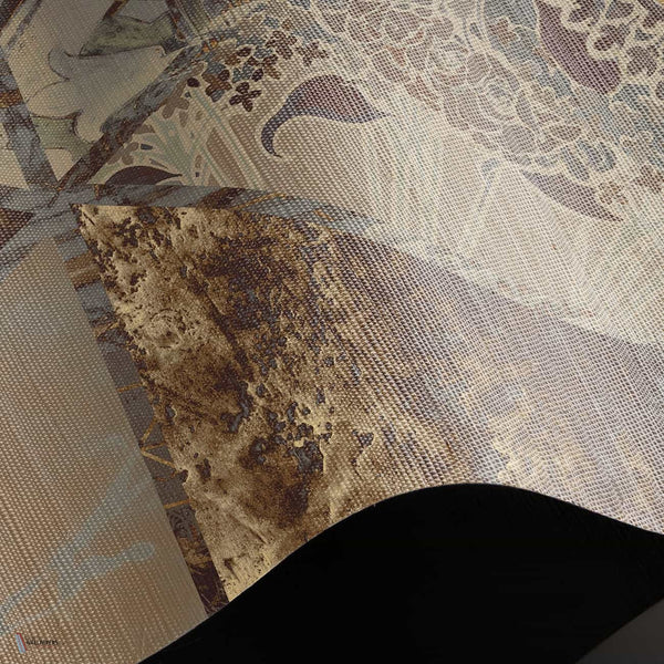 Neptunes Royalty Tapete Natural Grasscloth Tapete in T11080 von Tuskara