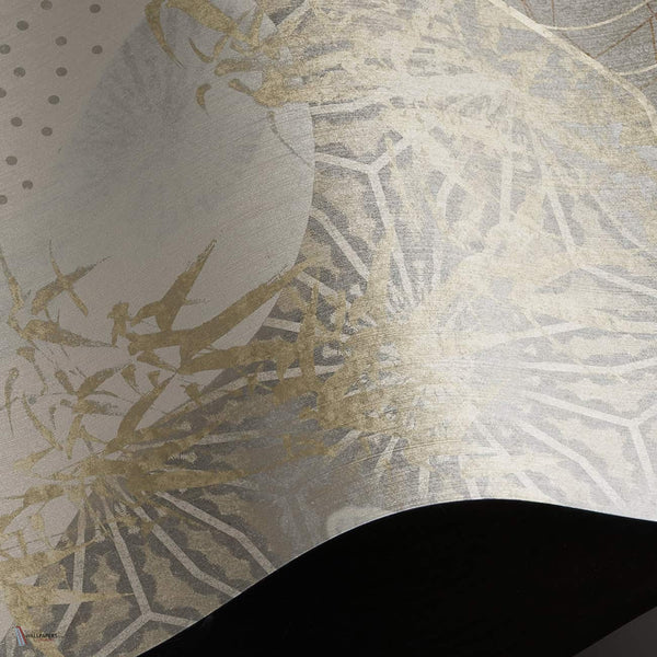 Obsidian Sky Tapete Linen Textile Tapete in T11100 von Tuskara