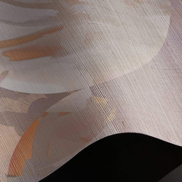 Orbital wallpaper Natural Grasscloth wallpaper in T11070 by Tuskara