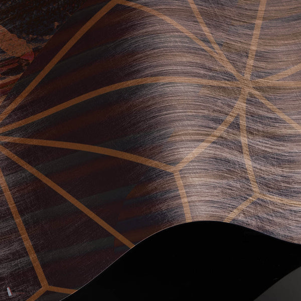 Rebel Moons wallpaper Premium Silk Silver wallpaper in T11039 by Tuskara