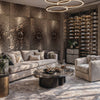 The Daisy Effect wallpaper in T11105 by Tuskara — interior
