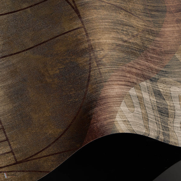 The Last Line wallpaper Premium Silk Silver wallpaper in T11083 by Tuskara