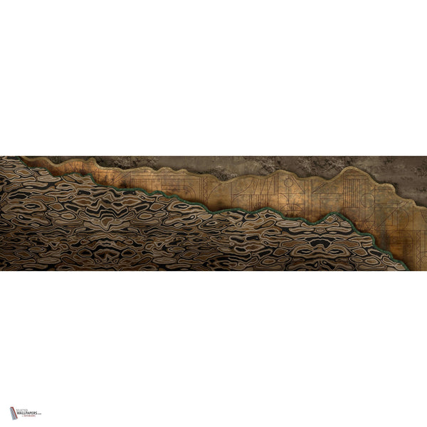 The Last Line Tapete in T11084 von Tuskara — Gesamtdesign