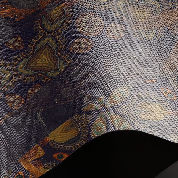 Warrior Queen wallpaper Natural Grasscloth wallpaper in T11074 by Tuskara