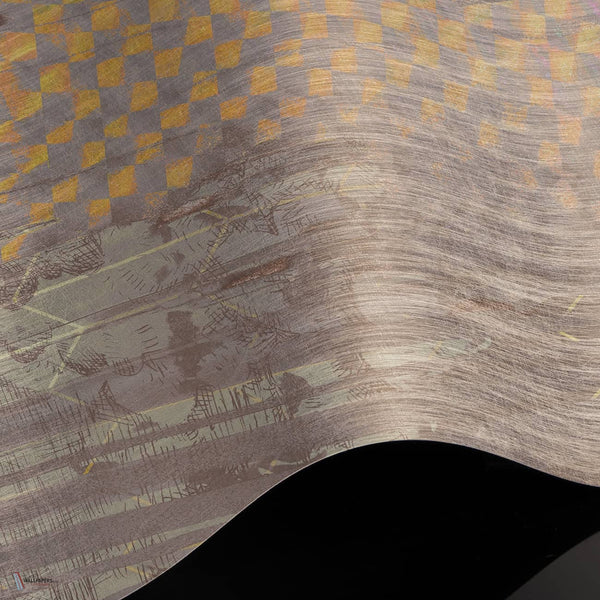 Where Light Ends Tapete Premium Silk Silver Tapete in T11086 von Tuskara