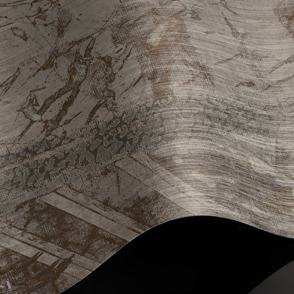 Zamani wallpaper Premium Silk Silver wallpaper in T11054 by Tuskara