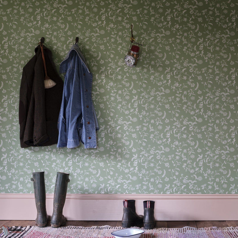 Uppark wallpaper by Farrow & Ball
