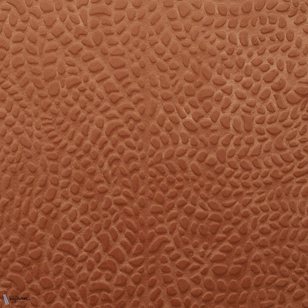 Venelle wallpaper in Terre de Sienne by Casamance