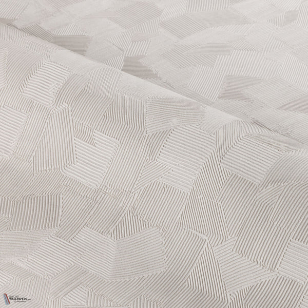Volterra wallpaper in Argent by Casamance