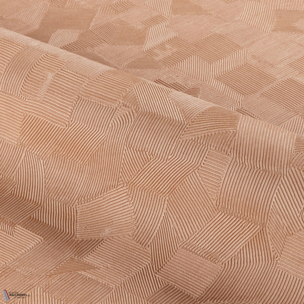 Volterra wallpaper in Blush by Casamance