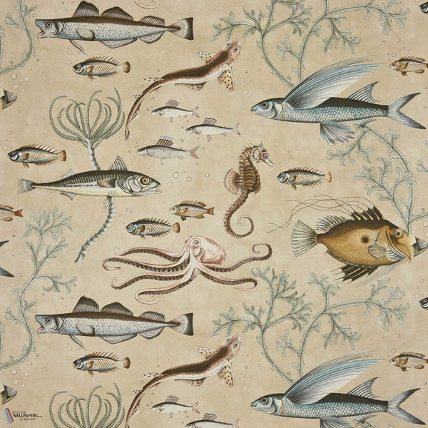 Dory wallpaper in Vellum by Voysey House