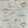 Dory Gigantica wallpaper in Seaglass by Voysey House