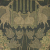 Duleek Silk wallpaper in Silk Blue/Gold by Voysey House
