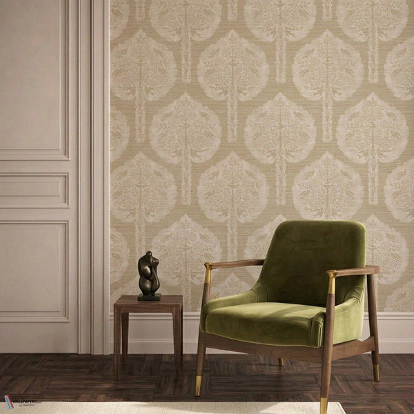 Voysey House Peace Birds wallpaper sfeerbeeld