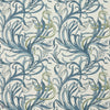 Snake Tulip wallpaper in Toile Blue by Voysey House