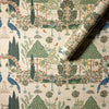 Voysey House Squire's Topiary wallpaper sfeerbeeld