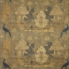 Squire's Topiary wallpaper in Mirror Gold by Voysey House