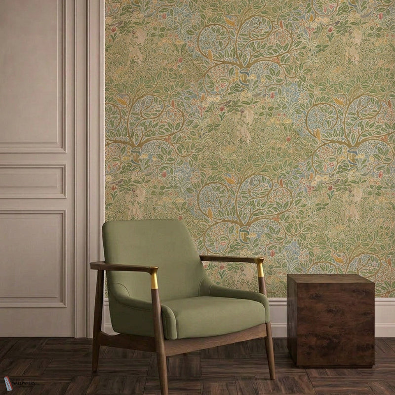 Voysey House Story of Eden wallpaper sfeerbeeld