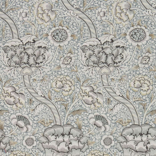 Wandle behang in Grey/Stone van Morris & Co