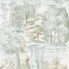 Waterperry wallpaper in Gilver/Linen van Sanderson