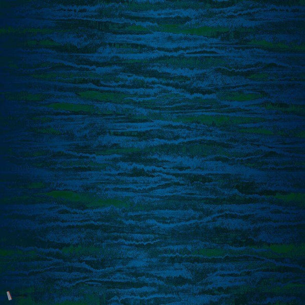 Waves behang in Blue van Texam