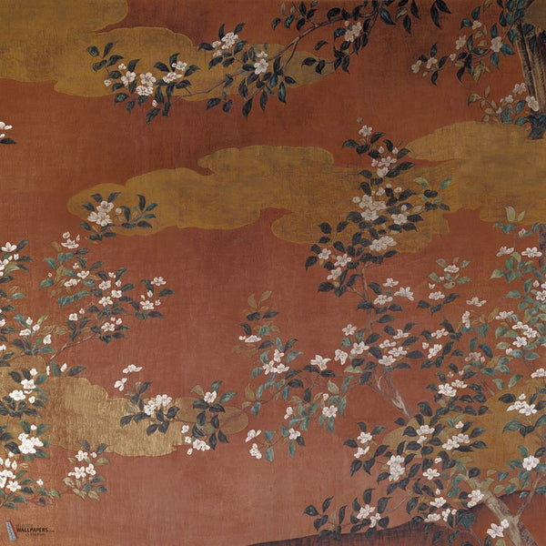 White Blossom behang van Iksel — Original, detail