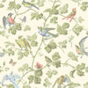 Winter Birds behang in Multi & Olive van Cole & Son