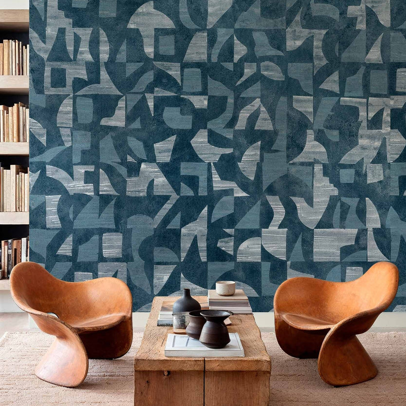 Woodblock wallpaper by Coordonne