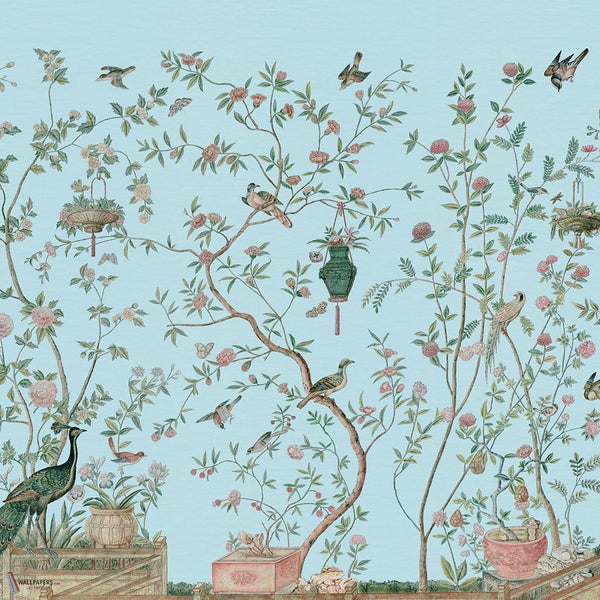 Xanadu Balustrade behang van Iksel — Sky, detail