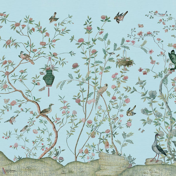 Xanadu Landscape behang van Iksel — Sky, detail