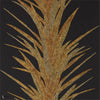 Yucca wallpaper in Charcoal/Gold van Sanderson