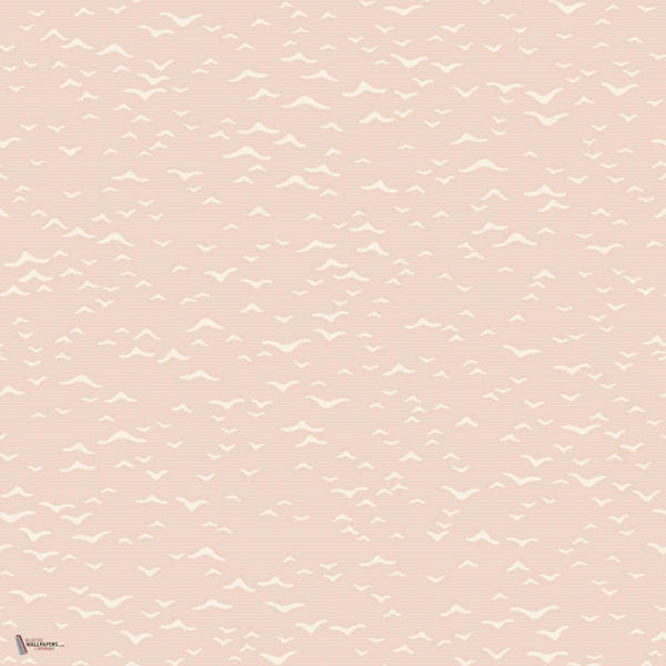 Yukutori behang in Pink Ground van Farrow & Ball