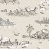 Zambezi behang in Soot on Stone van Cole & Son