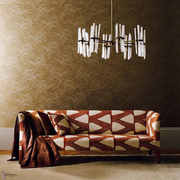 Akaishi behang in Gold van Zoffany
