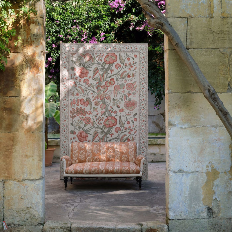 Artisan Palampore papier peint en Primrose de Zoffany