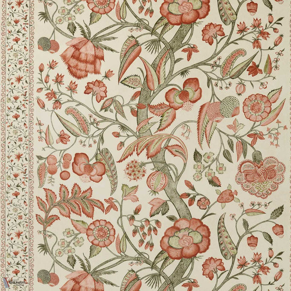 Artisan Palampore wallpaper in Russet by Zoffany