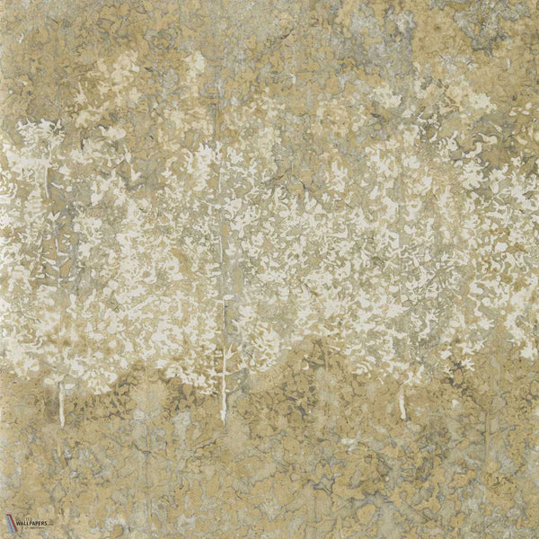Belvoir wallpaper in Antique Bronze by Zoffany