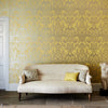 Brocatello behang in Chalk van Zoffany