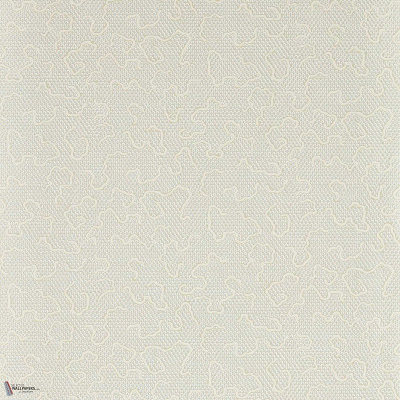 Domino Paper wallpaper in Paris grey by Zoffany