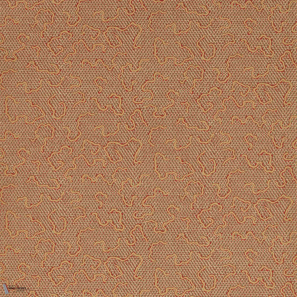 Domino Paper Tapete in Russet von Zoffany
