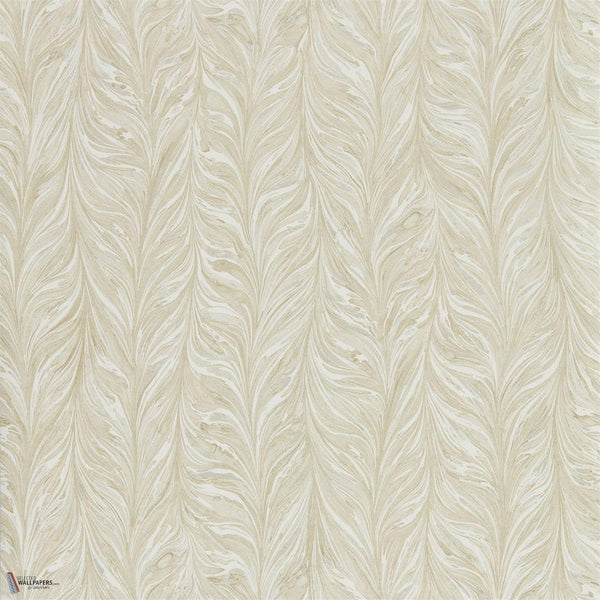 Ebru II behang in Pale Gold van Zoffany