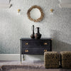 Ebru II behang in Snow van Zoffany