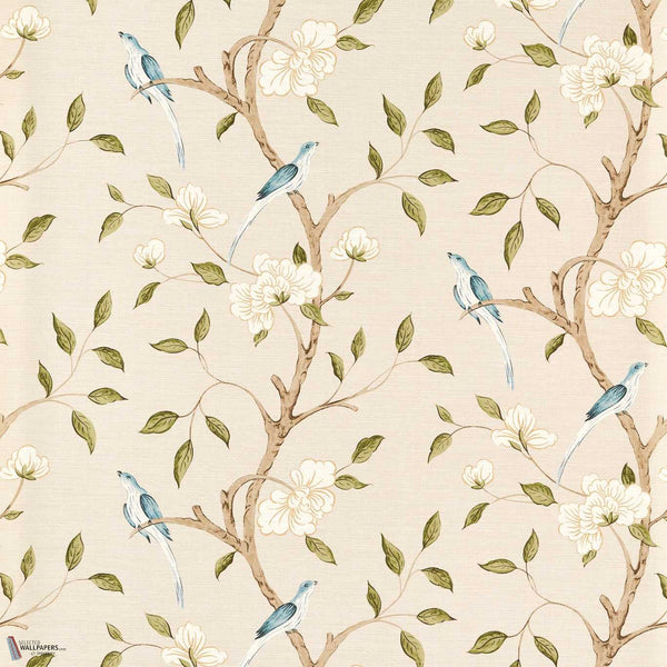 Eleonora Print Tapete in Evergreen von Zoffany
