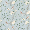 Eleonora Print Tapete in Stockholm Blue von Zoffany