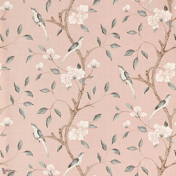 Eleonora Print Tapete in Tuscan Pink von Zoffany