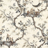 Emperor's Musician Tapete in Charcoal von Zoffany
