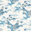 Floating Mountains Tapete in Indigo von Zoffany